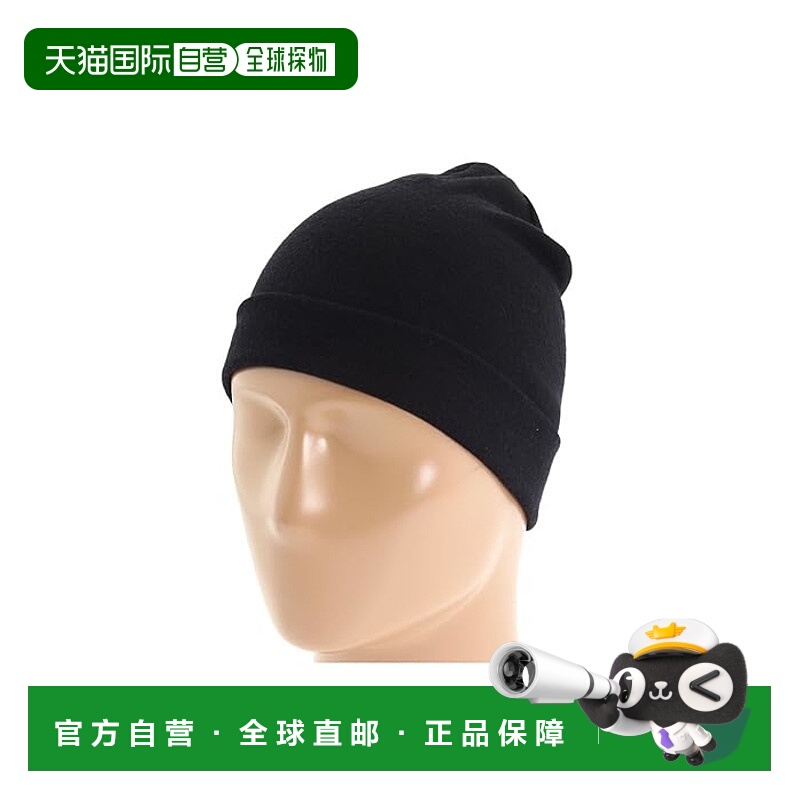 1h可退 香港直邮潮奢 smartwool 女士 折口小便帽 black黑色 舒适