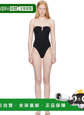 1h可退 香港直邮潮奢 ERES 女士 黑色 Cassiopee 连体泳衣 011406