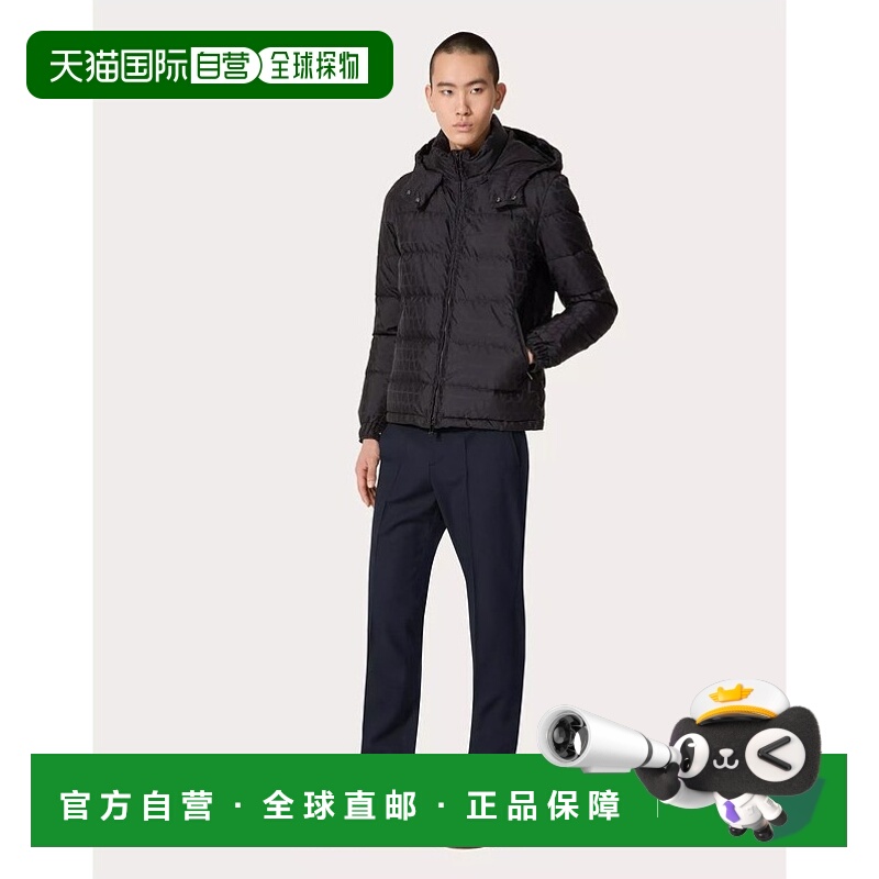 1h可退 香港直邮VALENTINO 男士外套 5V3CNA319VFYE6华伦天奴羽绒