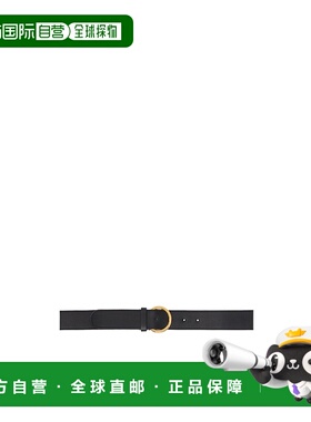 香港直邮THE ROW 女士腰带 W1614L60BLACK SS2024 黑色 Half Moon