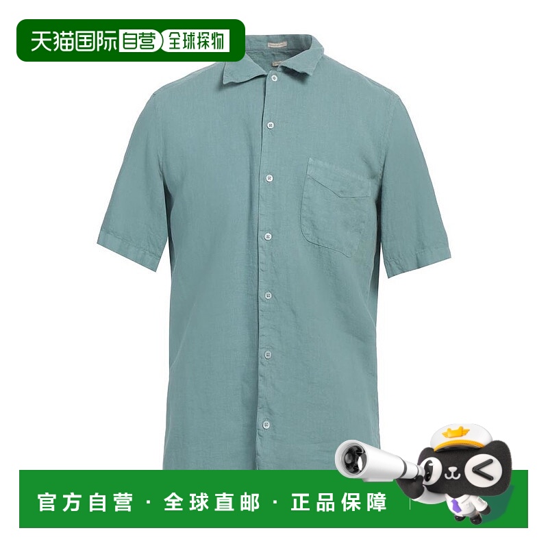 1h可退 【美国直邮】massimo alba 男士 衬衫短袖亚麻