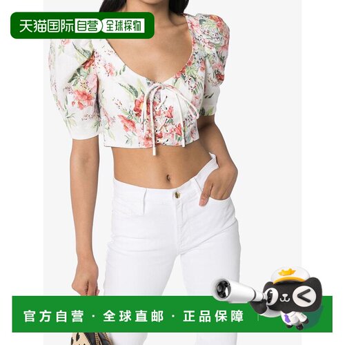 香港直邮ZIMMERMANN 女士T恤 98TBTR SS2024 白色