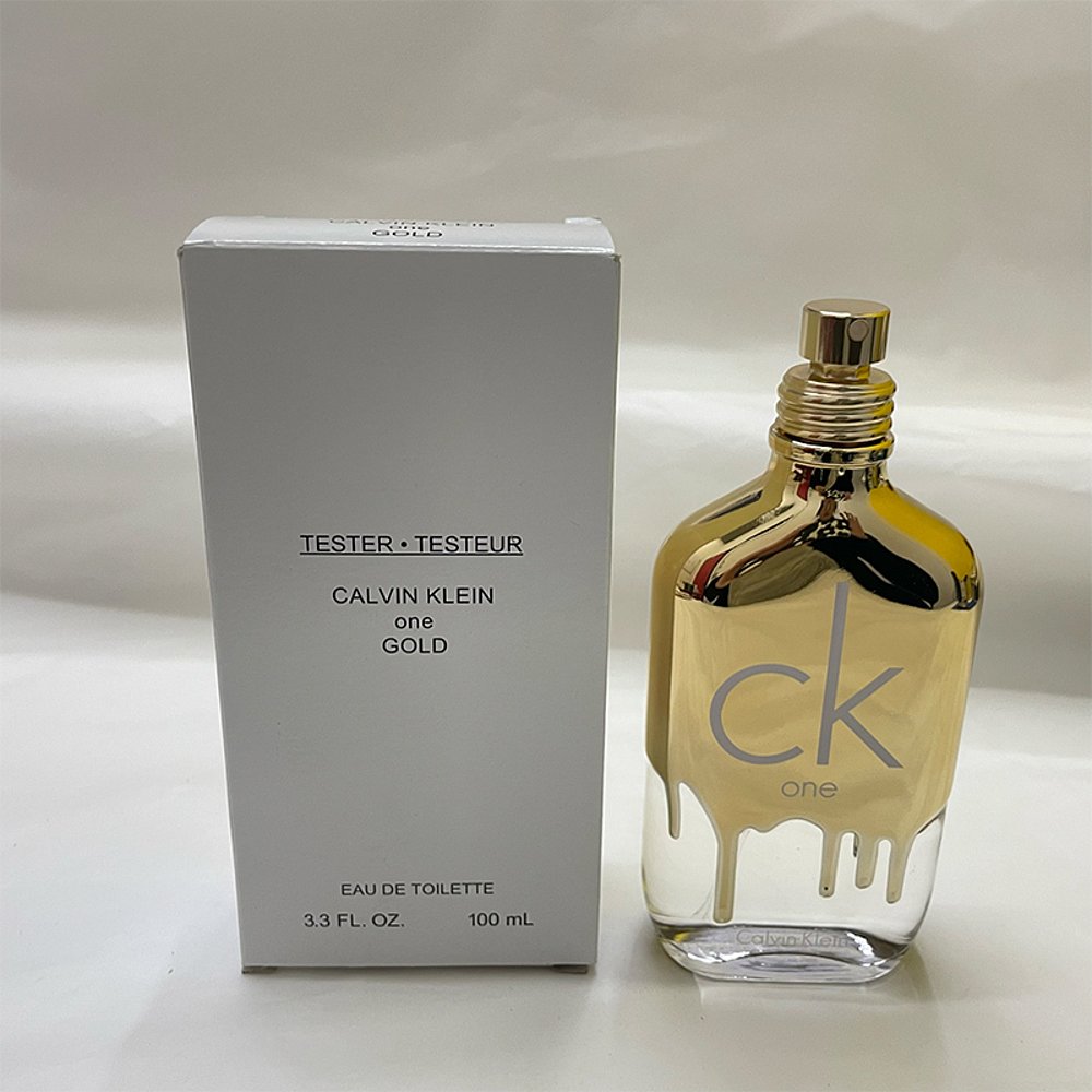 凯文克莱唯一黄金限量淡香水简装白盒无盖 - 100ML