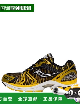 自营 Saucony Progrid凯旋4柠檬铬S70704-16男式-黄色 美国奥莱直