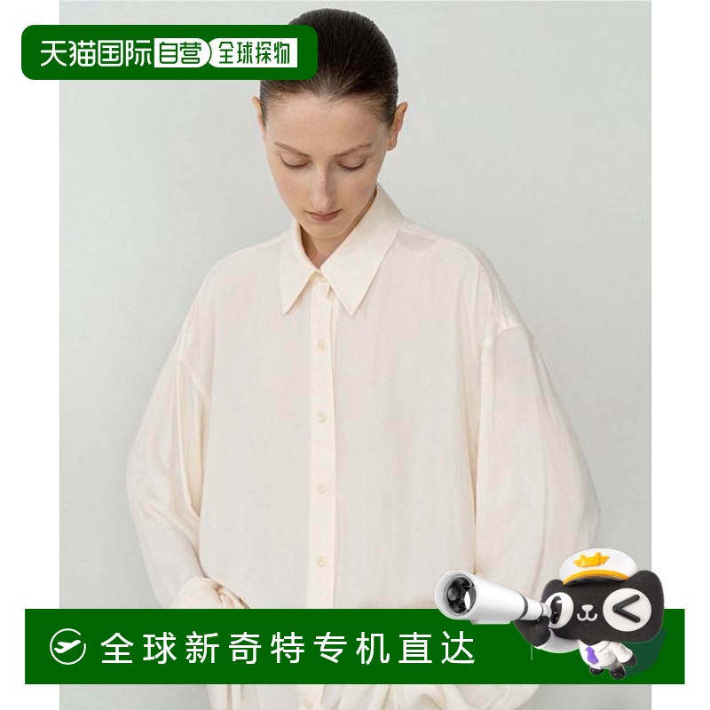 韩国直邮RE RHEE 女士女装T恤RM4BLO053-0_CR RELAXED BUTTON UP L