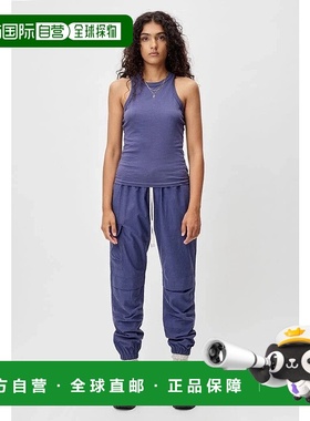 自营John Elliott Supima Tank Top Womens Violet Racerback Cre