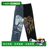 1h可退 AMBMJE1034直筒裤 香港直邮Amiri 印花牛仔裤