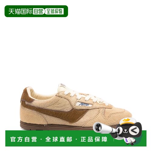 1h可退 香港直邮AUTRY 女士休闲鞋 WSLWYN03INVORY AW2025 卡其色