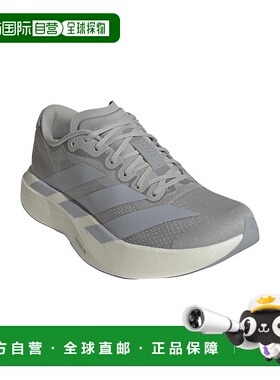 日本直邮adidas 阿迪泽罗 Evo SL W 女款跑步训练运动鞋 灰色 JS4