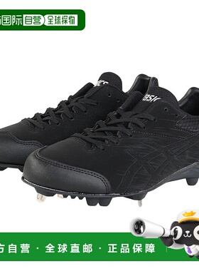 日本直邮ASICS-ASIC（男士）棒球尖峰黑色金属配件一般Neorevive