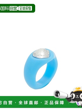 1h可退 香港直邮潮奢 8 By Yoox 女士 戒指 blue蓝色 舒适时尚
