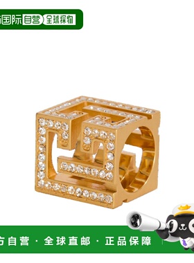 香港直邮BALMAIN 女士戒指 GN1XR583MBASXC9 SS2026 金色 PB 3D水