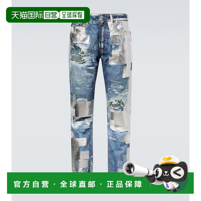 香港直邮AcneStudios艾克妮男士牛仔长裤牛仔裤直筒裤图片