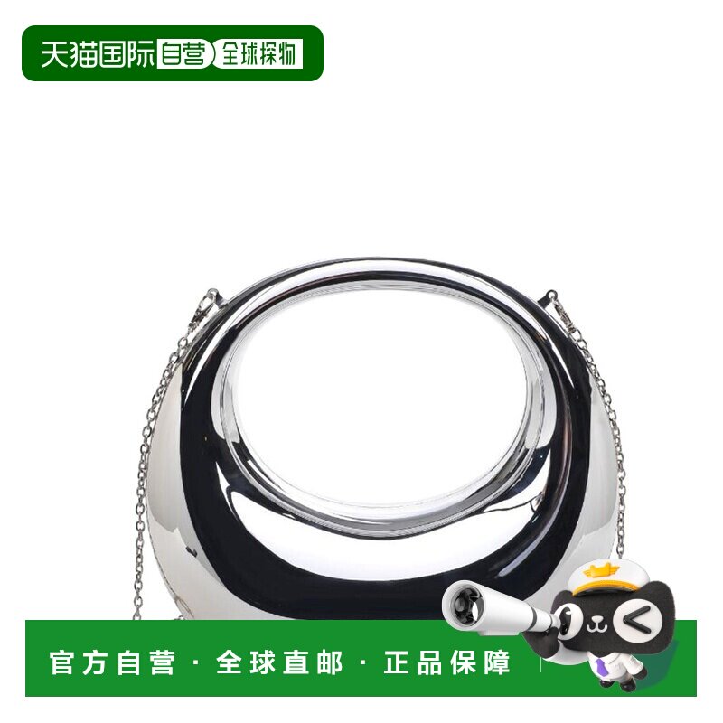 自营Urban Expressions贝丝晚装手拿包-银色手提包 美国直发奥莱图片