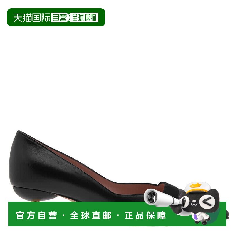 自营Bally Callie 45尖头高跟鞋-黑色 单鞋美国直发奥莱