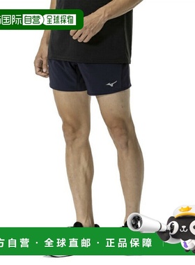 日本直邮 Mizuno 男士跑步6英寸多口袋短裤 J2MBC01014美津浓
