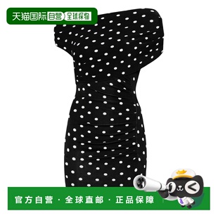 1h可退 香港直邮Self-Portrait 女士 波尔卡圆点针织迷你连衣裙 R