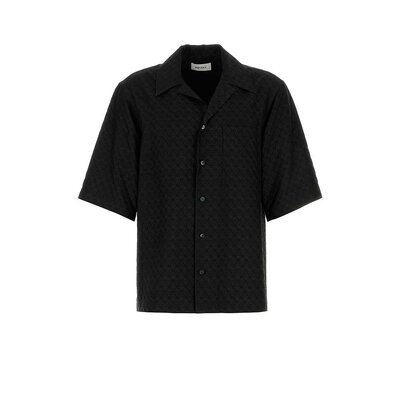 ALEXANDER MCQUEEN 男士衬衫 814693QRABU1010 SS2025