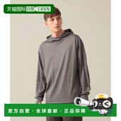 日本直邮Pilgrim Surf Supply男士 1h可退 羊毛条纹连帽T恤 361402