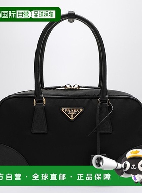 香港直邮PRADA 女士手拿包 1BB115TOOR064F0002 AW2025 黑色