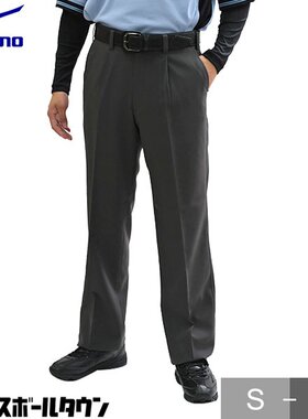 日本直邮裁判用品棒球 Mizuno 休闲裤 炭灰色 12JD5X2207 棒球服