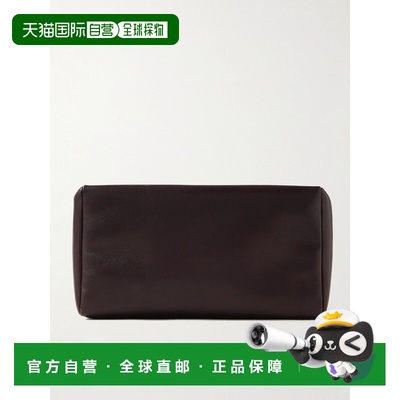 1h可退 香港直邮潮奢 The Row 女士 皮革手包 W1867L614 brown棕