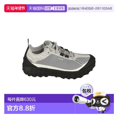 1h可退 香港直邮Norda 男士 NORDA 运动鞋 001AMPEW grey灰色 舒