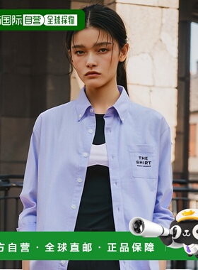 香港直邮MARC JACOBS 女士衬衫 2S5RTP055W21457 SS2025 蓝色