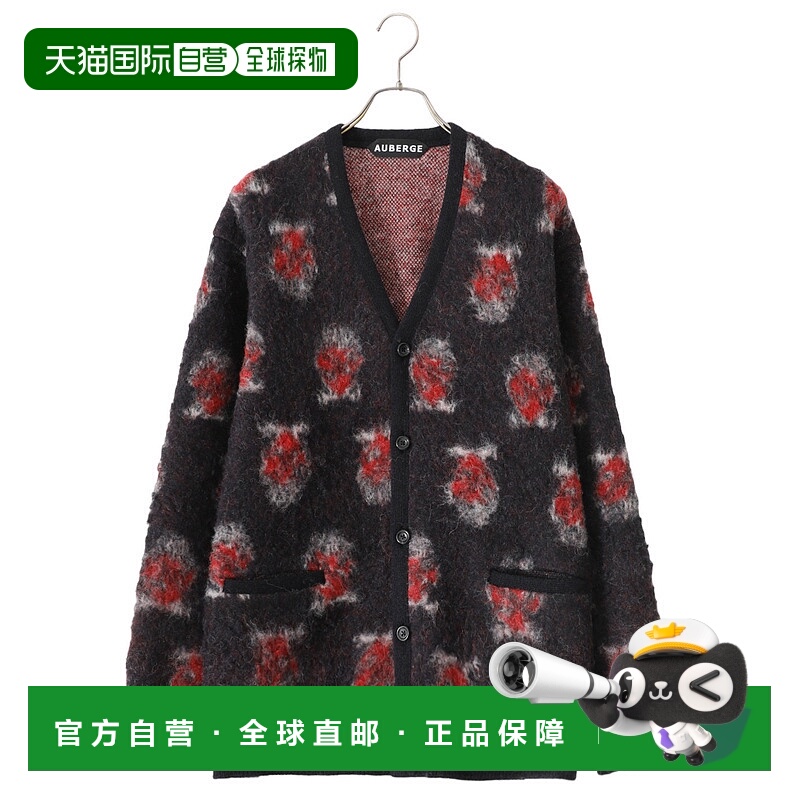 1h可退 日本直邮AUBERGE ONLY ARK  男士柔软舒适的羊毛开衫