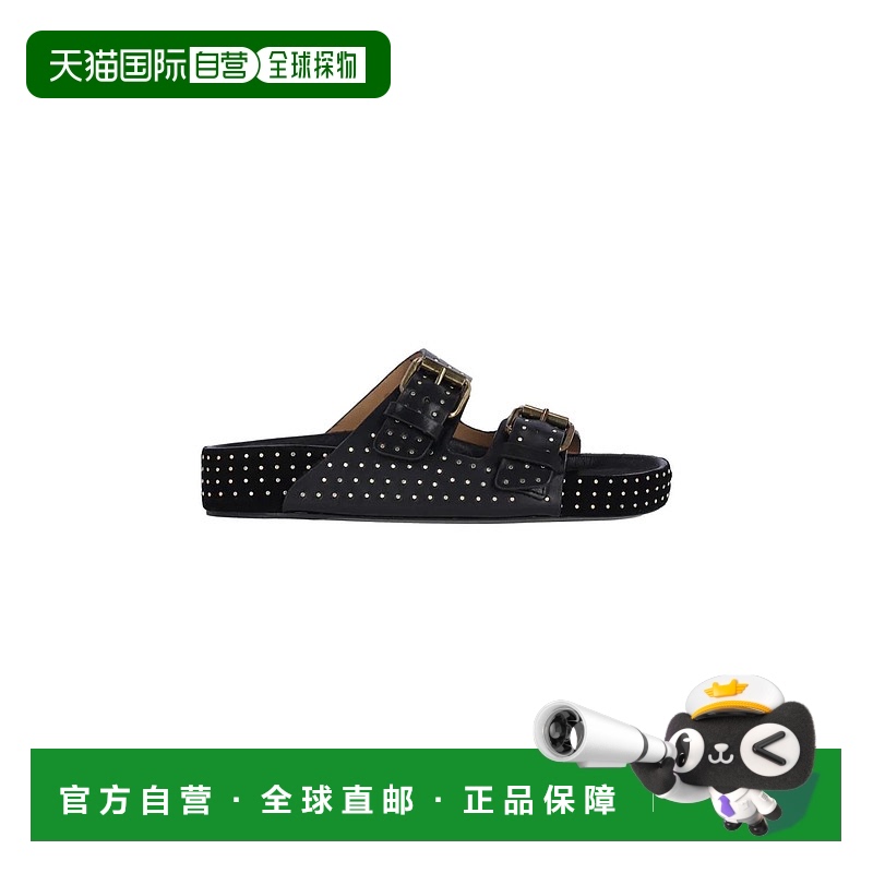 1h可退 欧洲直邮ISABEL MARANT 女士凉鞋SD0118FAB2B03S01BK拖鞋