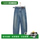 女士牛仔裤 S359Y11XED6395 SS2026 香港直邮LOEWE 蓝色 系腰带牛