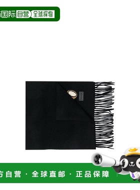 1h可退 香港直邮MOSCHINO 女士围巾 50150M5437016 SS2021 黑色