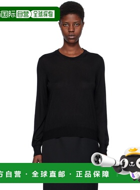1h可退 香港直邮潮奢 The Row 女士 黑色 Islington 毛衣 5578Y49