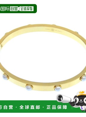 日本直邮Tory Burch 女士手镯专卖店金色 TORY BURCH BRITTEN 珍