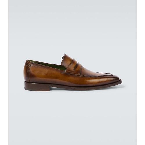 Berluti 伯尔鲁帝 男士 Andy 皮质乐福鞋 004119