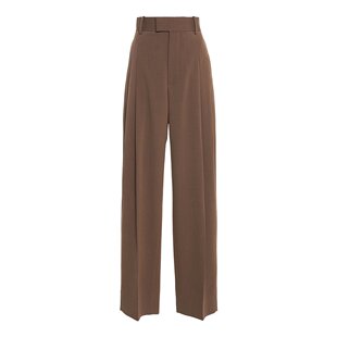 弹力混纺羊毛直筒裤 Bottega 女士 葆蝶家 Veneta