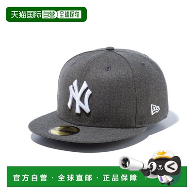 日本直邮New Era 59FIFTY 纽约洋基队 深灰色 x 白色 14525205 帽