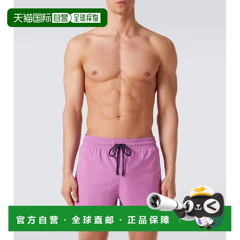 1h可退 香港直邮Vilebrequin 男士 徽标泳裤 pink粉色 舒适时尚