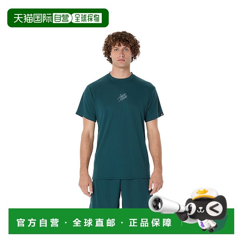 日本直邮ASICS亚瑟士男女同款T恤2063A413-300