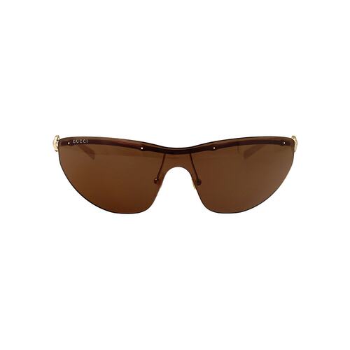 GUCCI 男士眼镜 GG1700S004 CO 棕色 Logo标识太阳镜