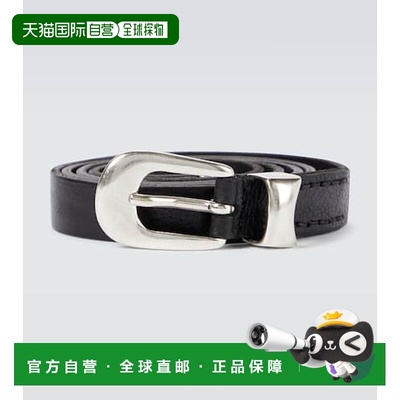 1h可退 香港直邮潮奢 Our Legacy 男士 皮带腰带 004103 black黑