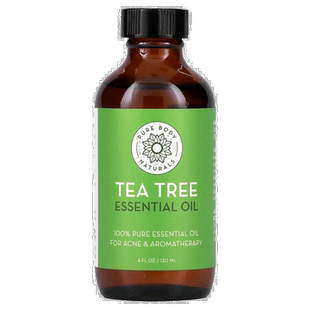 香港直邮Pure Body Naturals,精油，茶树，4 液量盎司（120 正品