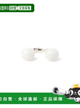 1h可退 日本直邮SASKIA DIEZ 女士 银饰 White Ring 指间创意戒指