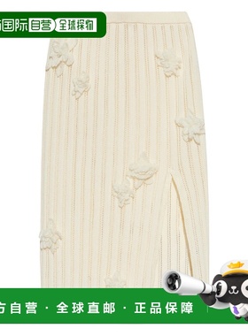 香港直邮Casablanca 女士 半身裙 WS25KW95601WHITEa字裙