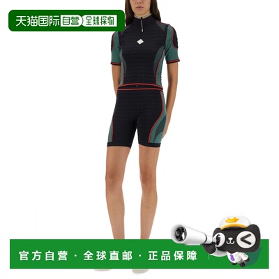 1h可退 香港直邮Casablanca 女士 无缝运动短裤 WPF25ACT03101BLA