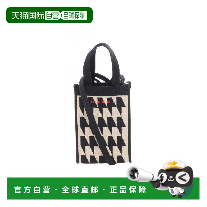日本直邮中古Marni玛尼女包S级99新shoulder bag斜挎包帆布斜挎包图片