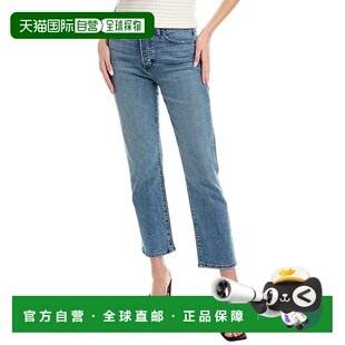 自营 joe's jeansJOE'S牛仔裤OG Cara直筒牛仔裤-蓝色 美国奥莱直