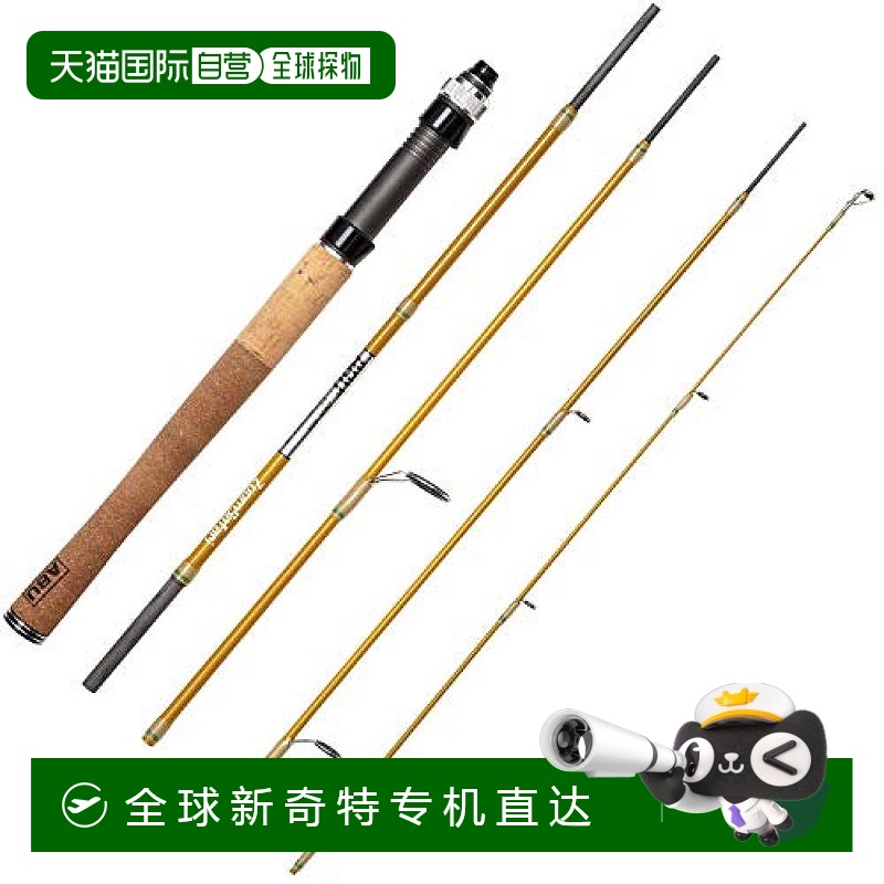 【日本直邮】Abu Garcia 钓鱼竿 ZoomSafari 玫瑰紫 6.6英尺-M(中