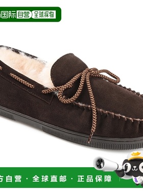 自营Territory Meander 正品羊皮莫卡辛拖鞋 - 棕色 美国奥莱直发