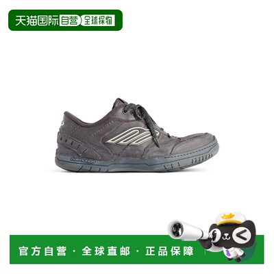欧洲直邮BALENCIAGA（2025 年新品）男士 Hamptons 灰色做旧运动
